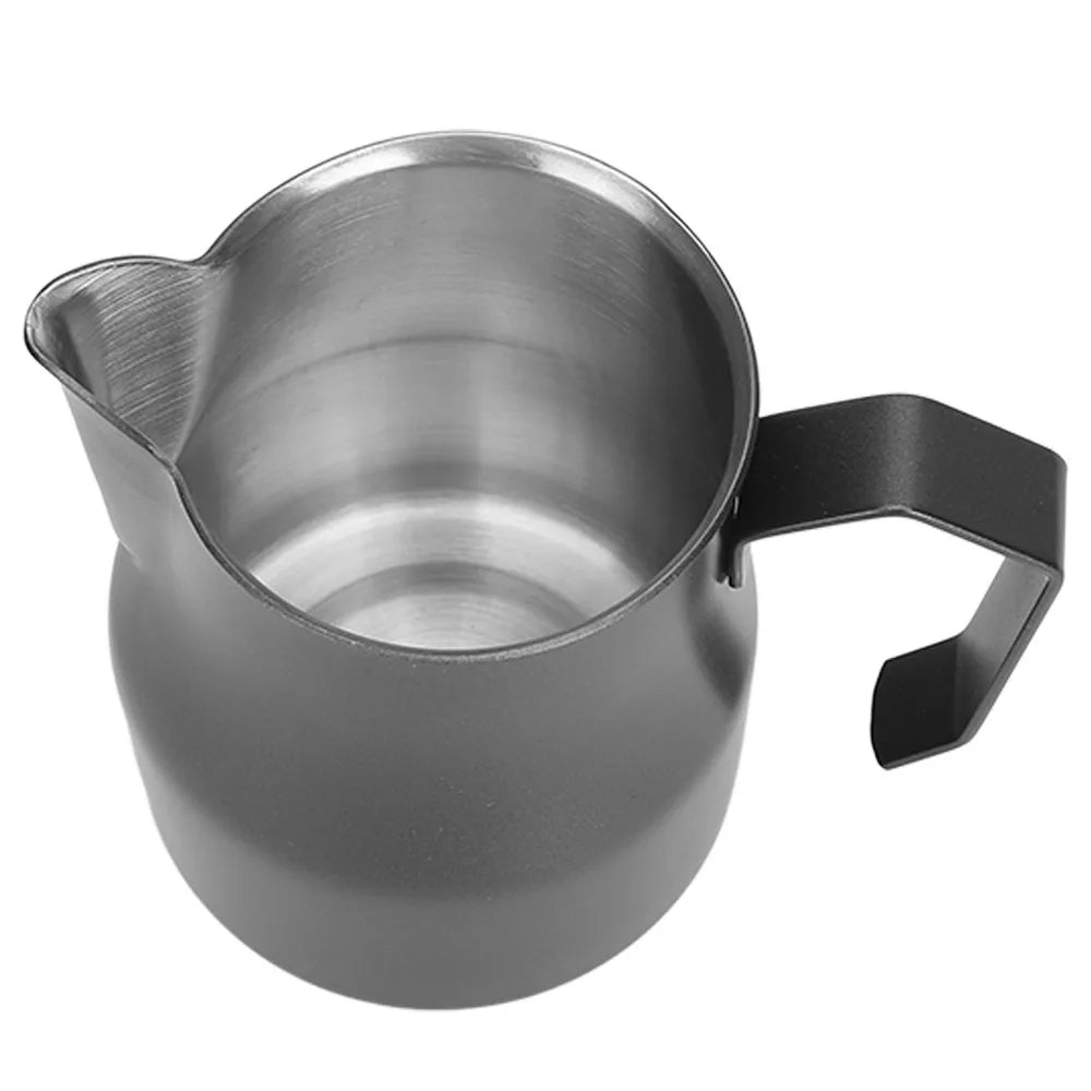 304 Stainless Steel Milk Frothing Pitcher with Precision Pour Spout