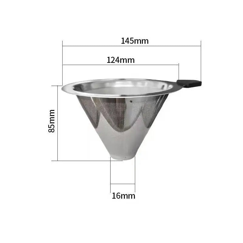 Reusable Pour-Over Coffee Dripper — Paperless & Fuss-Free