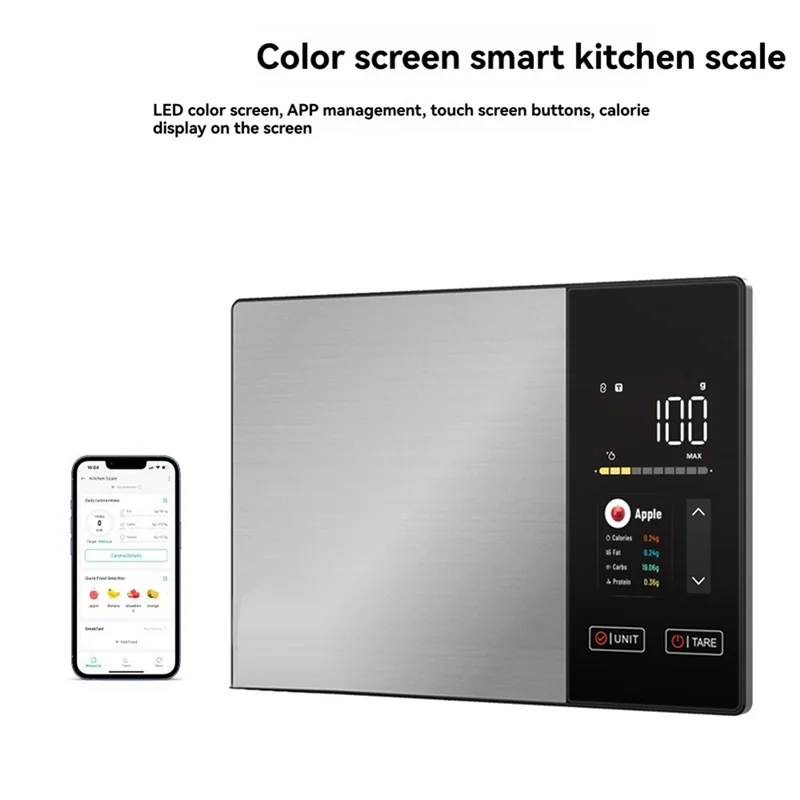 Precision Digital Kitchen Scale — Grams to Pounds Instantly