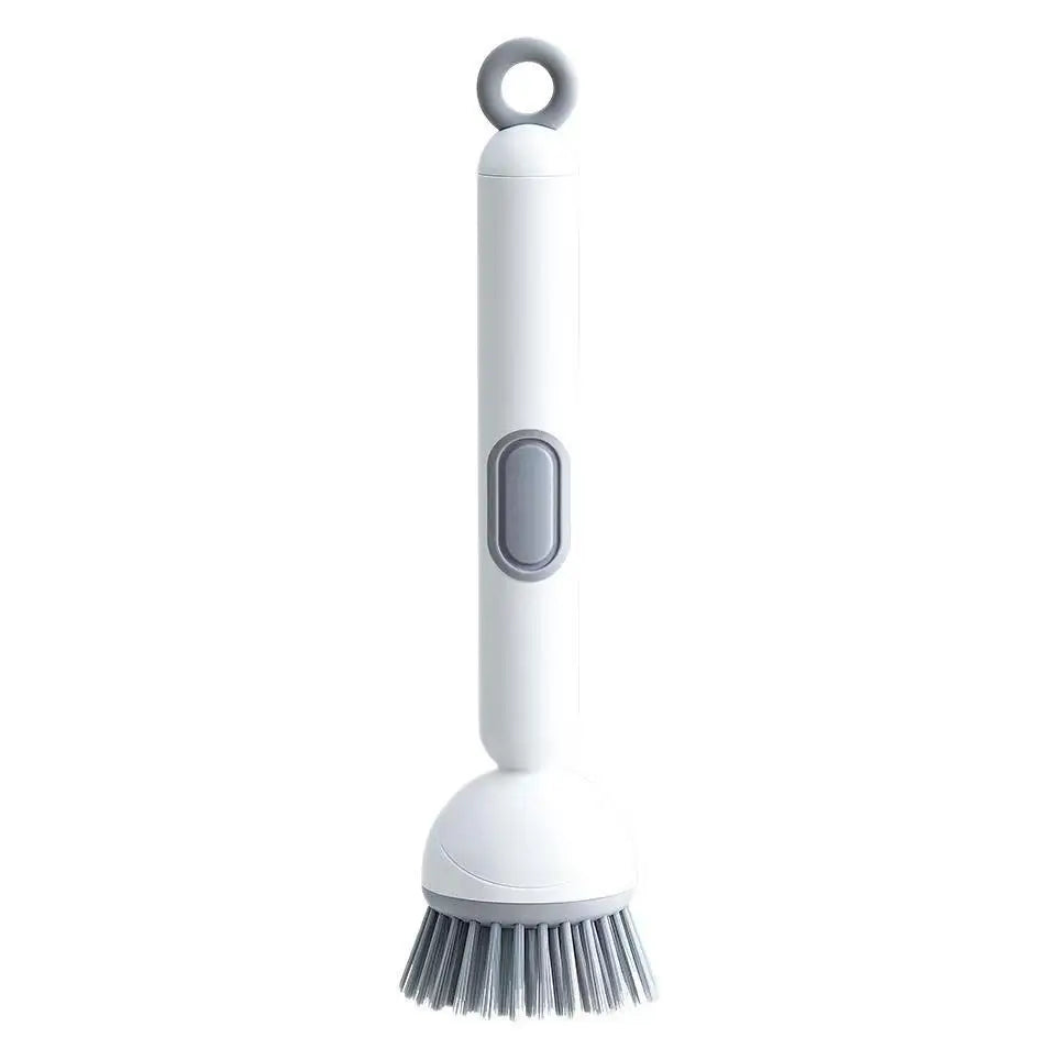 Rotating Kitchen Cleaning Brush with Long Handle