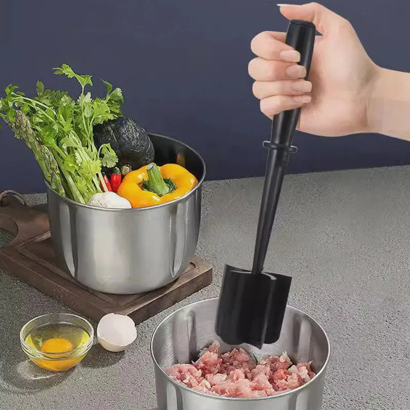 Handheld Meat & Food Masher — Quick Mince, No Electricity