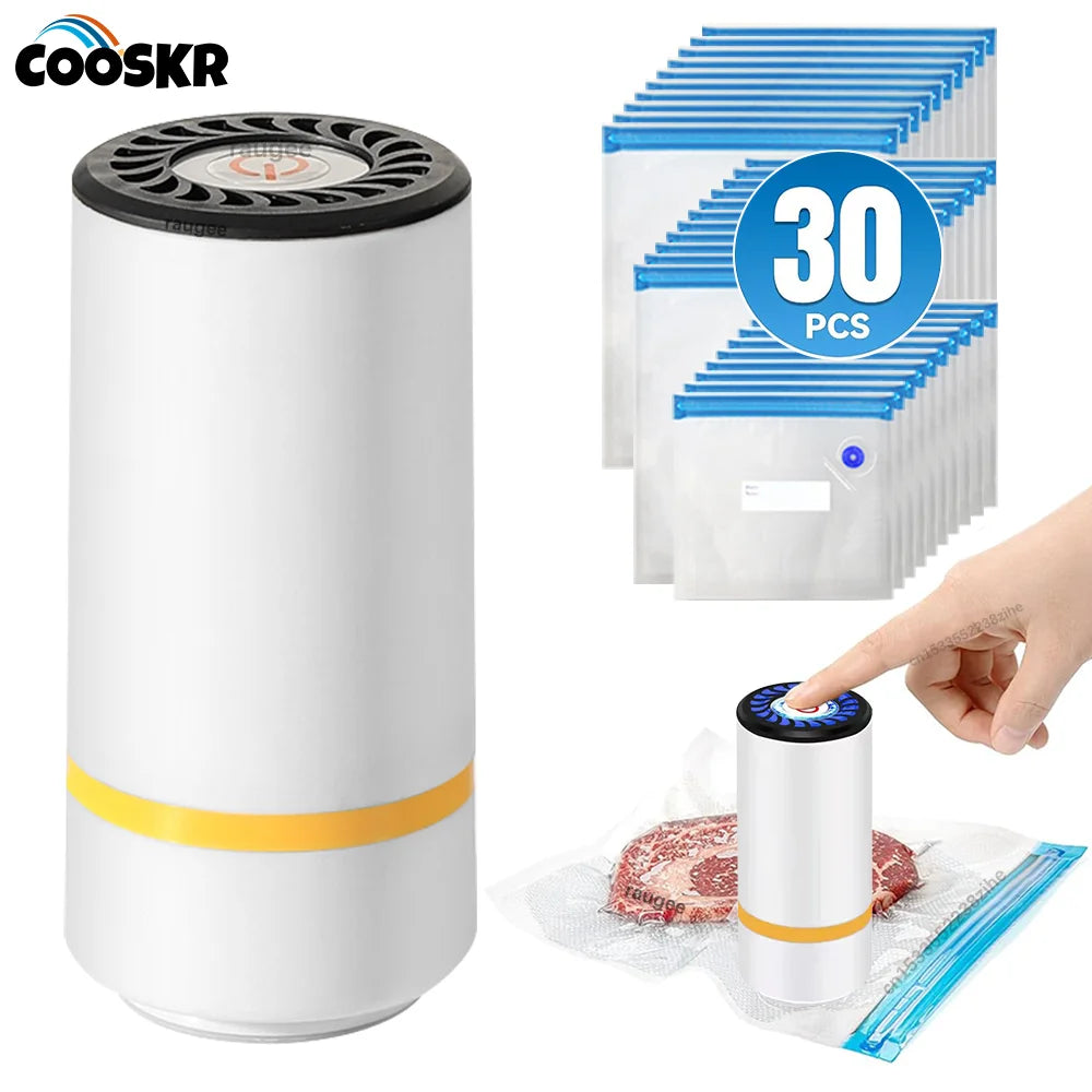 Pocket Vacuum Sealer — Zero Food Waste