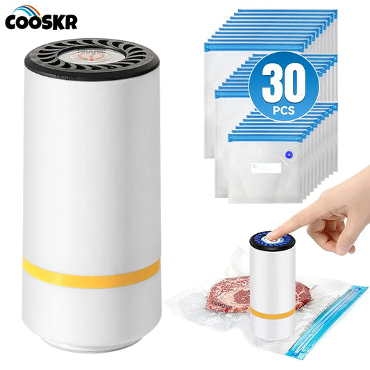 Pocket Vacuum Sealer — Zero Food Waste