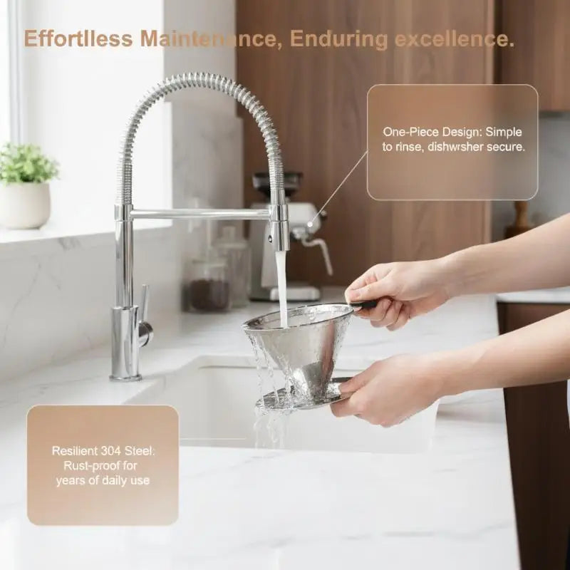 Reusable Pour-Over Coffee Dripper — Paperless & Fuss-Free