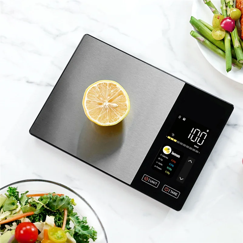 Precision Digital Kitchen Scale — Grams to Pounds Instantly