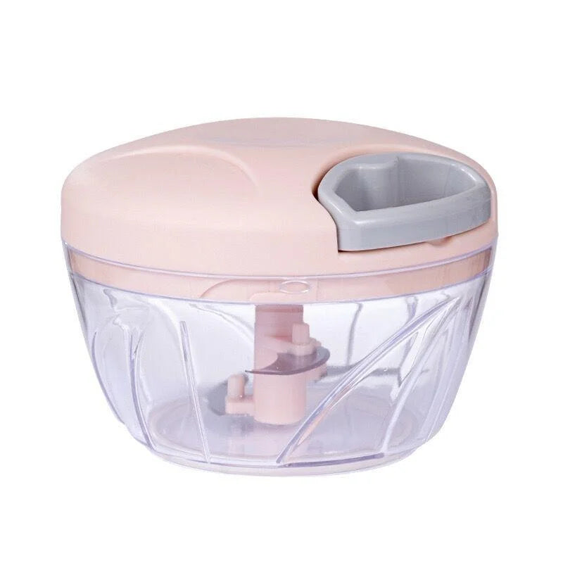 Manual Rotary Chopper — One-Pull Mincing for Veggies & Herbs