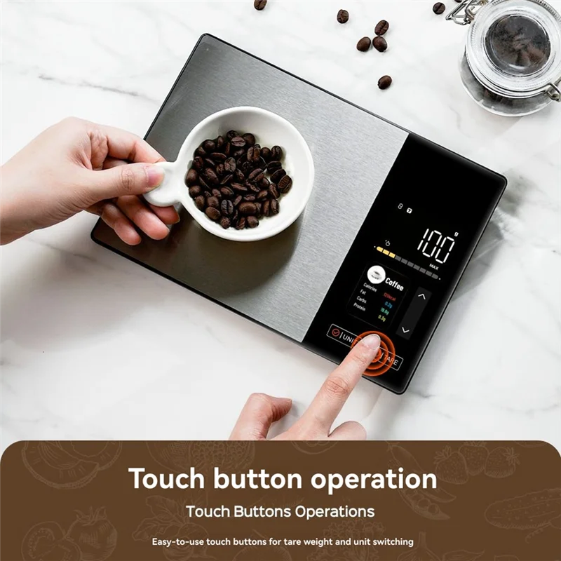 Precision Digital Kitchen Scale — Grams to Pounds Instantly