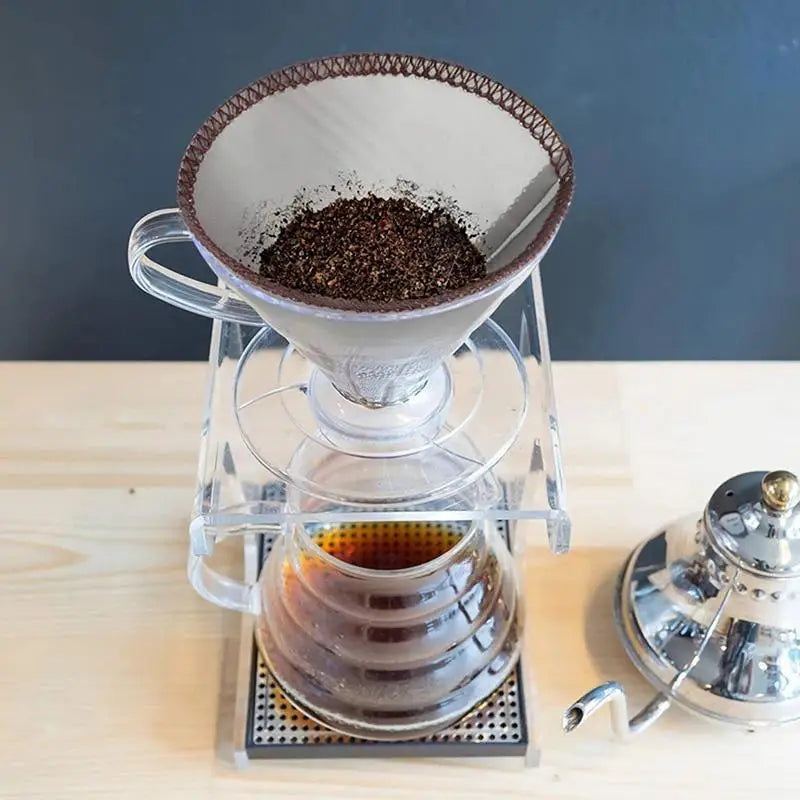 Compact Pour-Over Coffee Dripper — Fits Any Mug