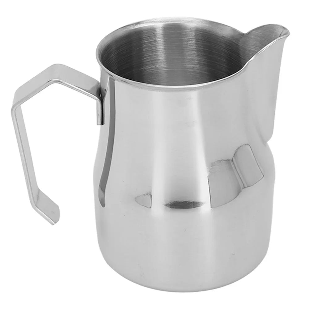 304 Stainless Steel Milk Frothing Pitcher with Precision Pour Spout