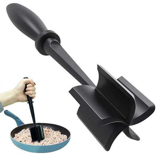 Handheld Meat & Food Masher — Quick Mince, No Electricity