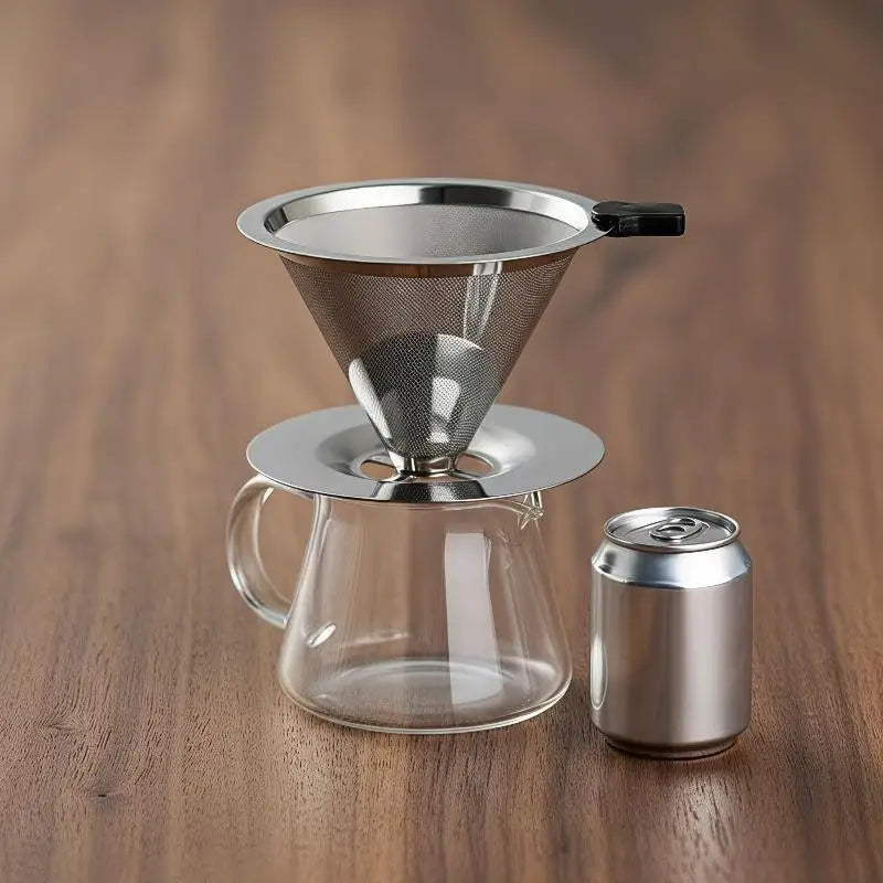 Reusable Pour-Over Coffee Dripper — Paperless & Fuss-Free