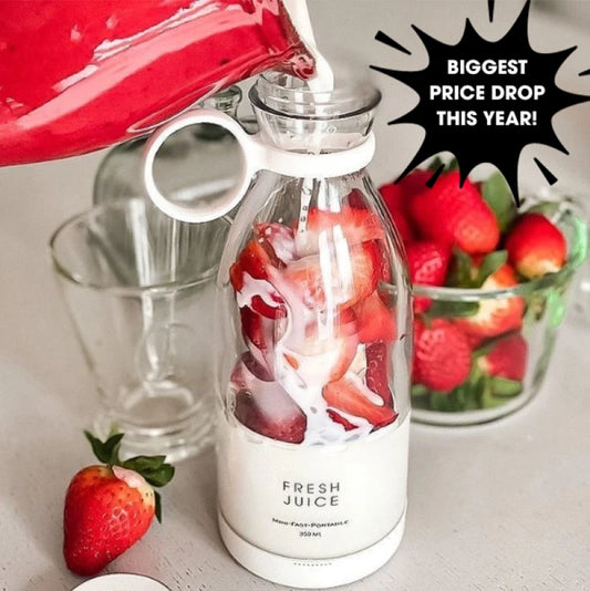 Portable USB Rechargeable Blender for Smoothies & Fresh Drinks