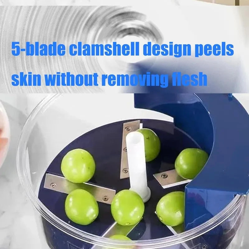 GrapePeel™ – Electric Grape Peeler for Fast & Effortless Prep
