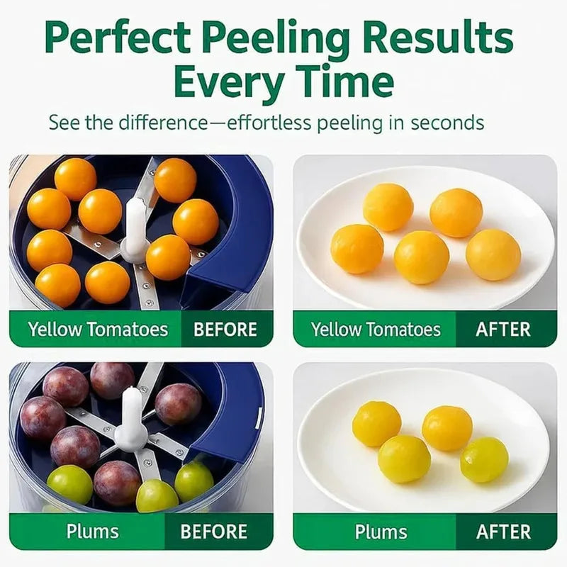GrapePeel™ – Electric Grape Peeler for Fast & Effortless Prep